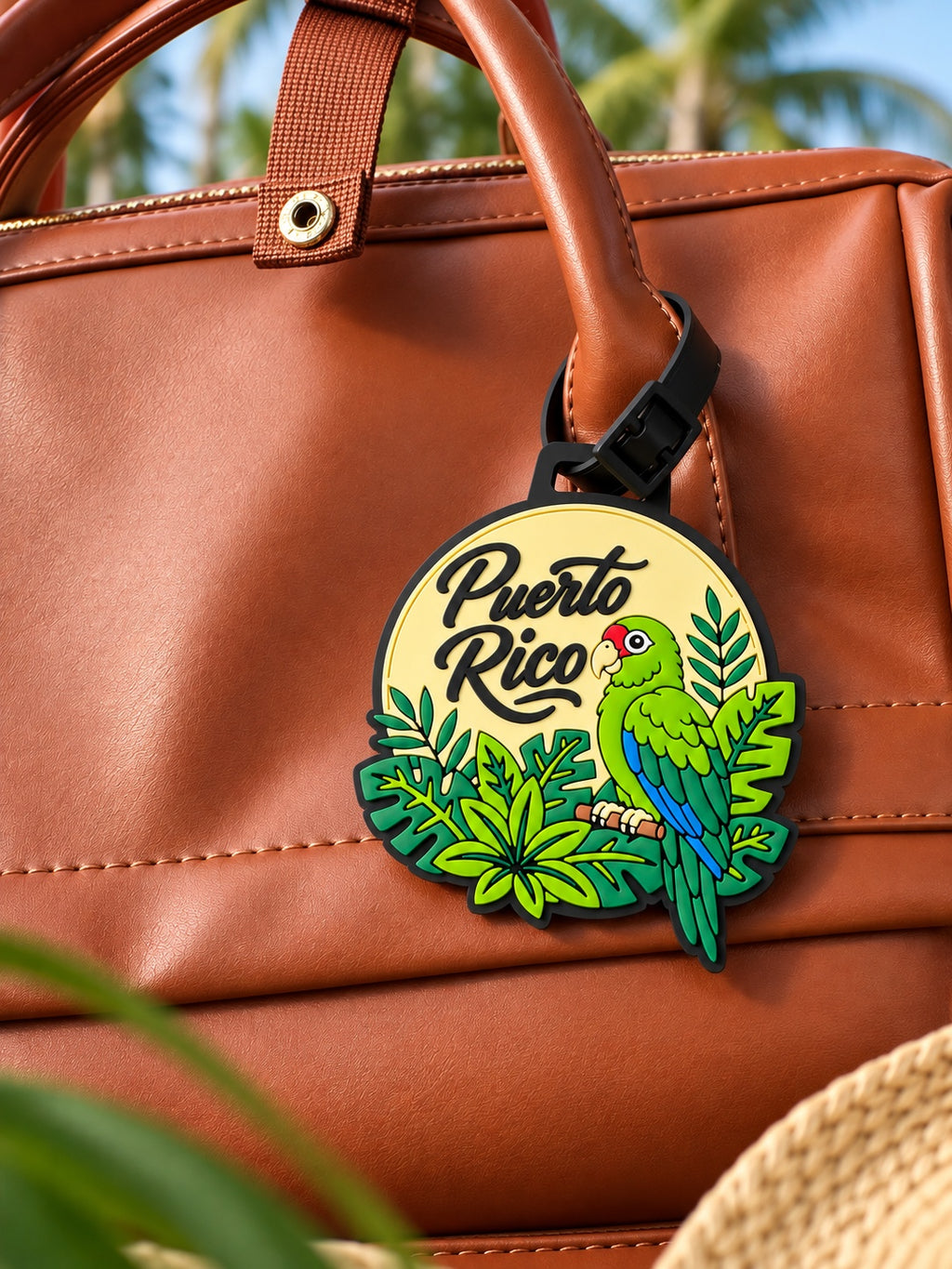 Luggage Tag: Puerto Rican Parrot