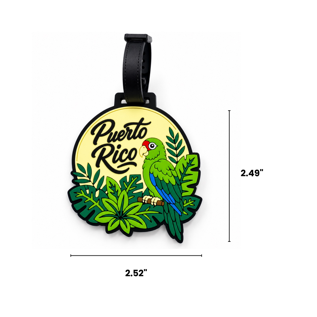 Luggage Tag: Puerto Rican Parrot